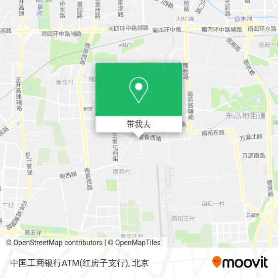 中国工商银行ATM(红房子支行)地图