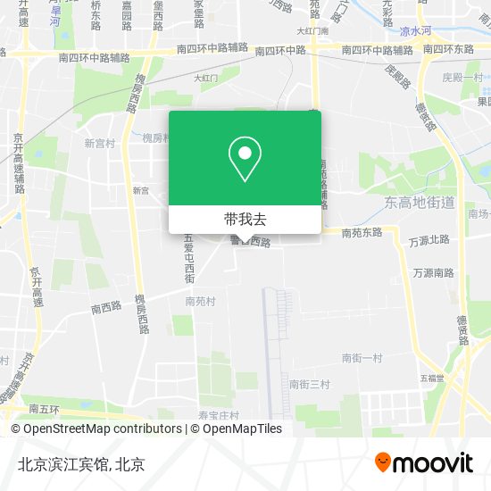 北京滨江宾馆地图
