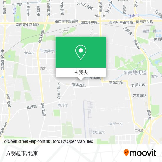 方明超市地图
