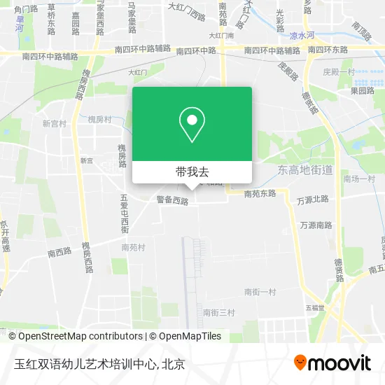 玉红双语幼儿艺术培训中心地图