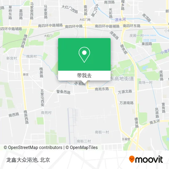 龙鑫大众浴池地图