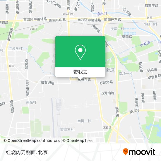 红烧肉刀削面地图