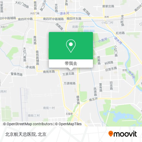 北京航天总医院地图