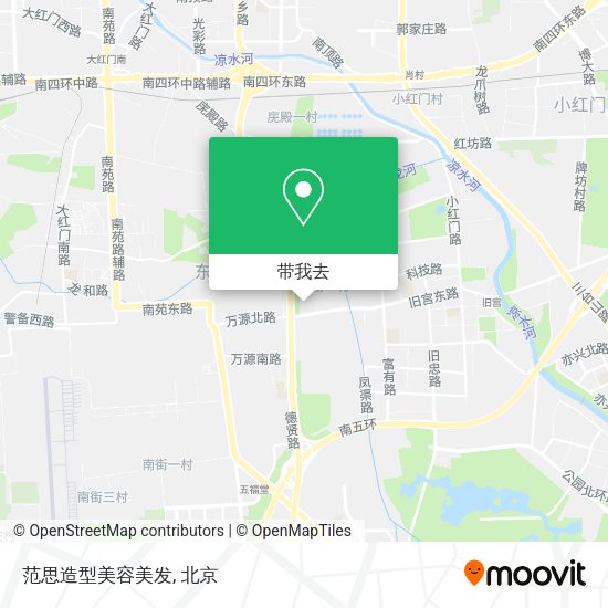 范思造型美容美发地图