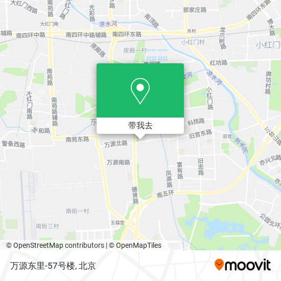 万源东里-57号楼地图