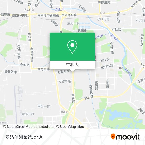 翠清俏湘菜馆地图