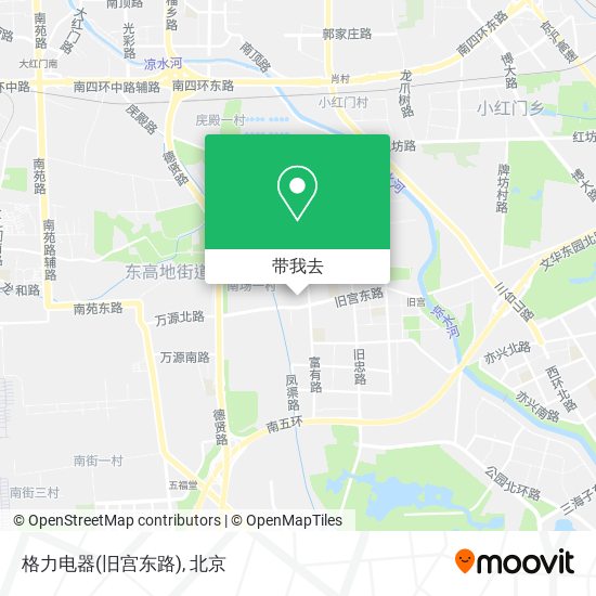 格力电器(旧宫东路)地图