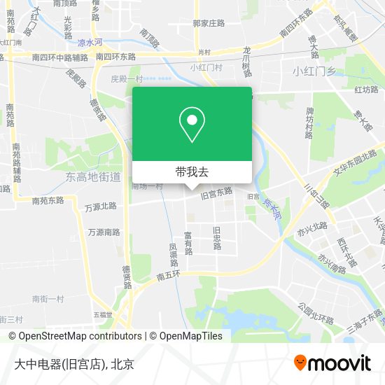 大中电器(旧宫店)地图