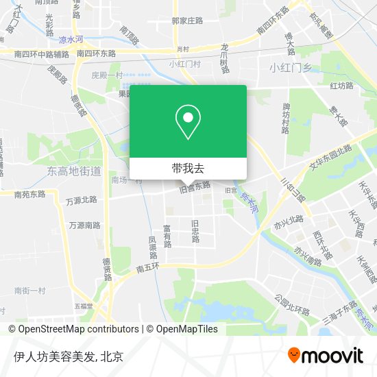 伊人坊美容美发地图