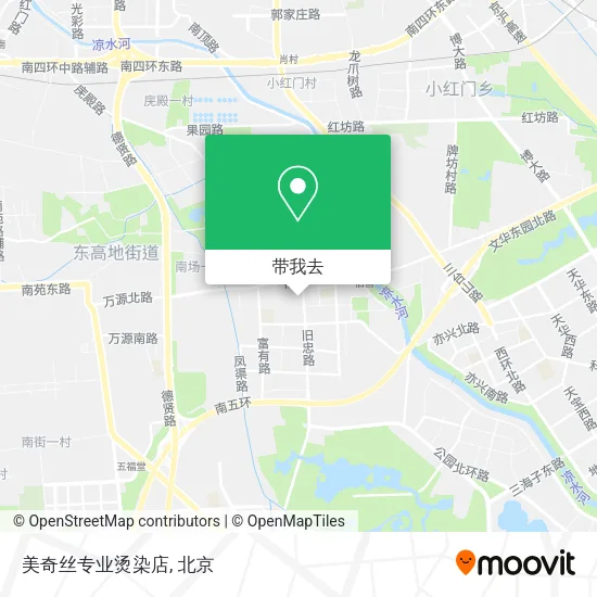 美奇丝专业烫染店地图