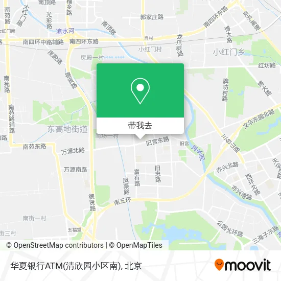 华夏银行ATM(清欣园小区南)地图