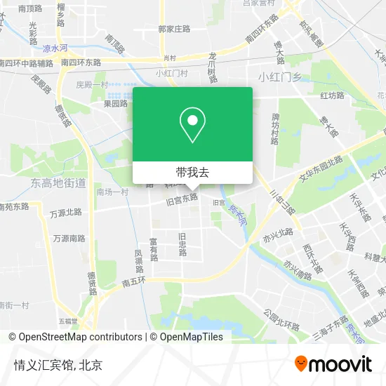 情义汇宾馆地图