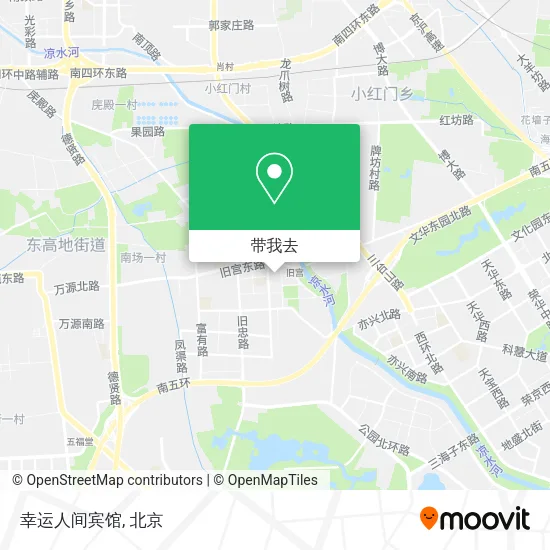 幸运人间宾馆地图