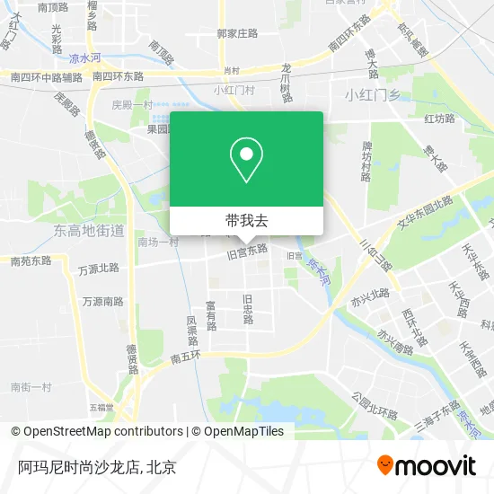 阿玛尼时尚沙龙店地图