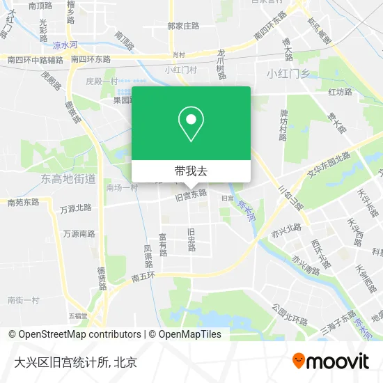 大兴区旧宫统计所地图