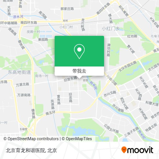 北京育龙和谐医院地图