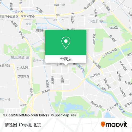 清逸园-19号楼地图