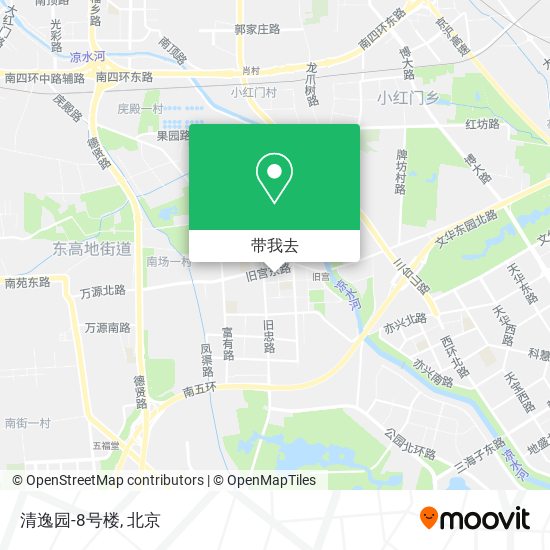 清逸园-8号楼地图