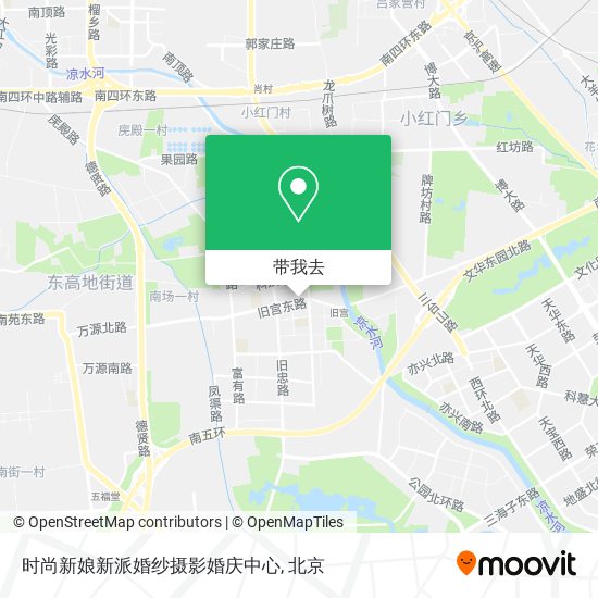 时尚新娘新派婚纱摄影婚庆中心地图