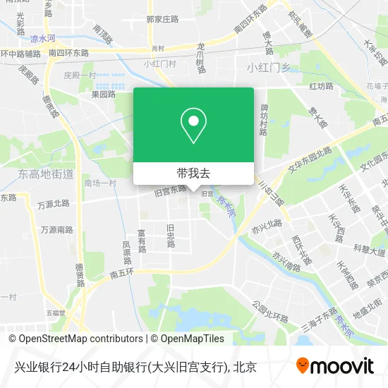 兴业银行24小时自助银行(大兴旧宫支行)地图