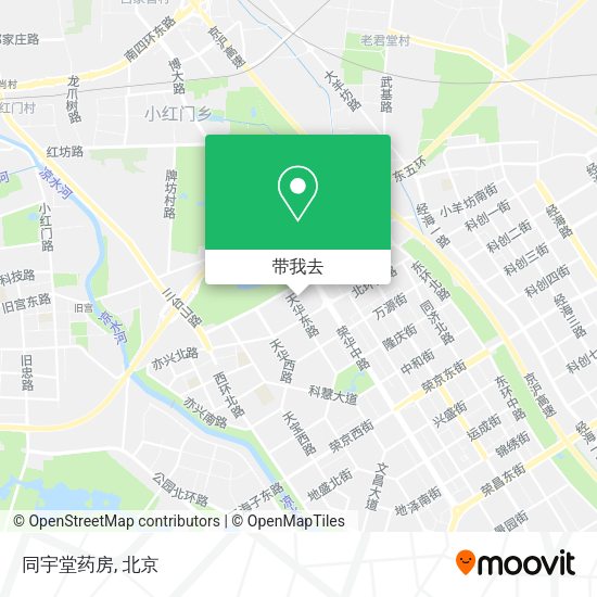 同宇堂药房地图