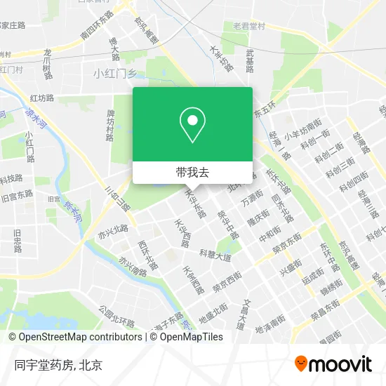 同宇堂药房地图