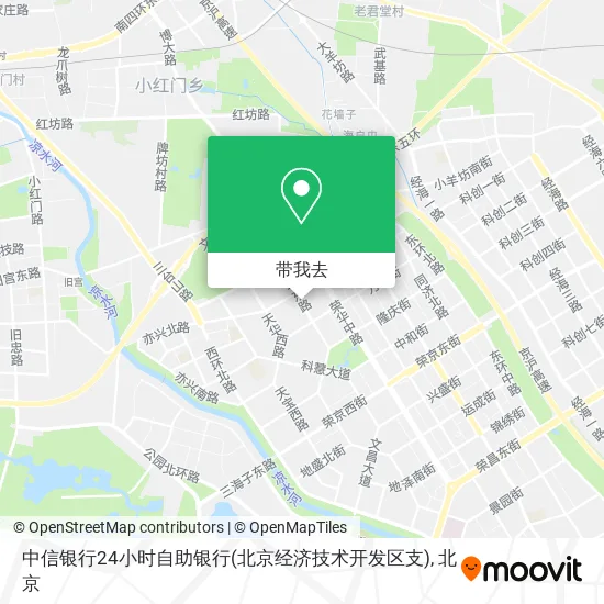 中信银行24小时自助银行(北京经济技术开发区支)地图