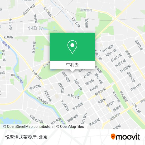 悦翠港式茶餐厅地图