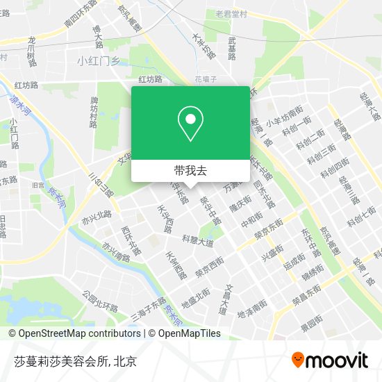 莎蔓莉莎美容会所地图