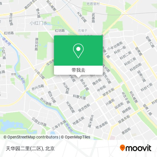 天华园二里(二区)地图