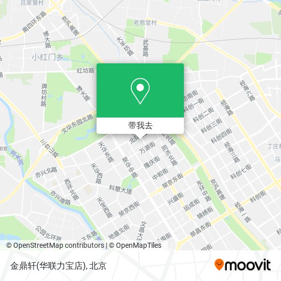 金鼎轩(华联力宝店)地图