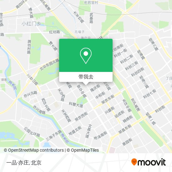 一品·亦庄地图