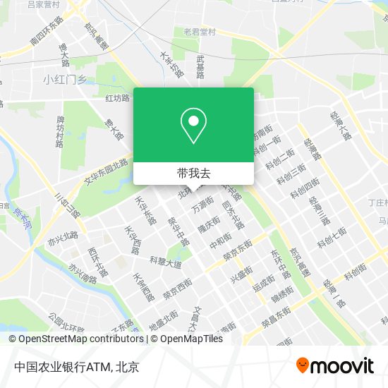 中国农业银行ATM地图