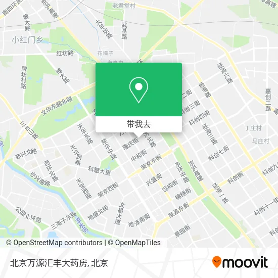 北京万源汇丰大药房地图