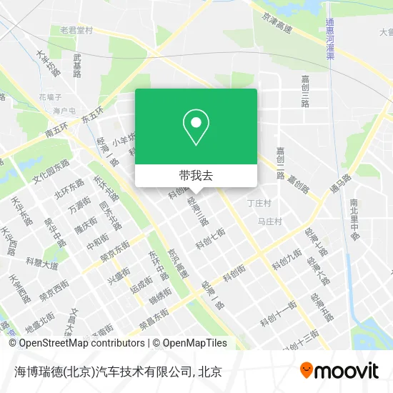 海博瑞德(北京)汽车技术有限公司地图