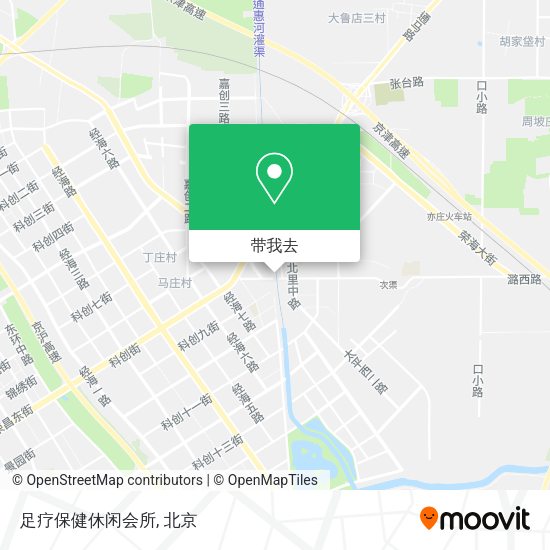 足疗保健休闲会所地图