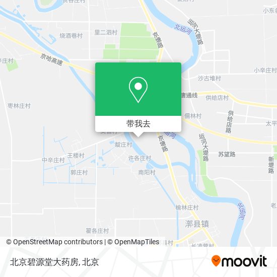 北京碧源堂大药房地图