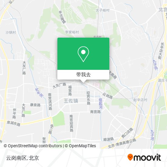 云岗南区地图