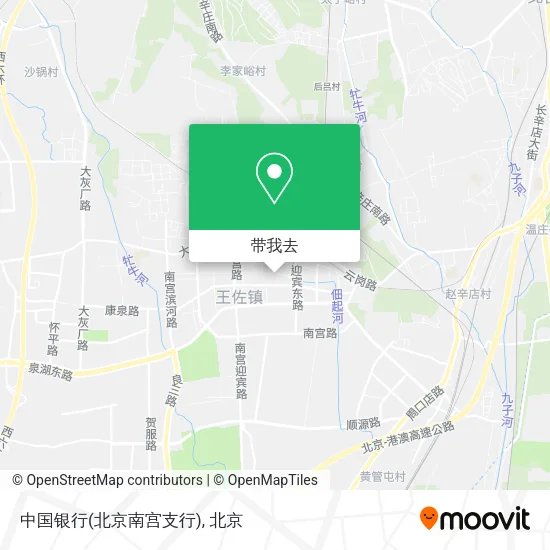 中国银行(北京南宫支行)地图