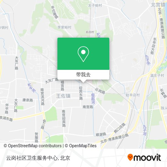 云岗社区卫生服务中心地图