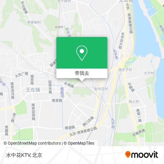 水中花KTV地图