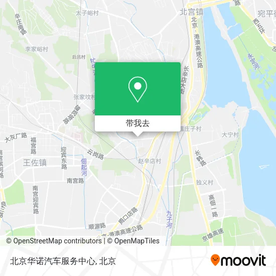 北京华诺汽车服务中心地图