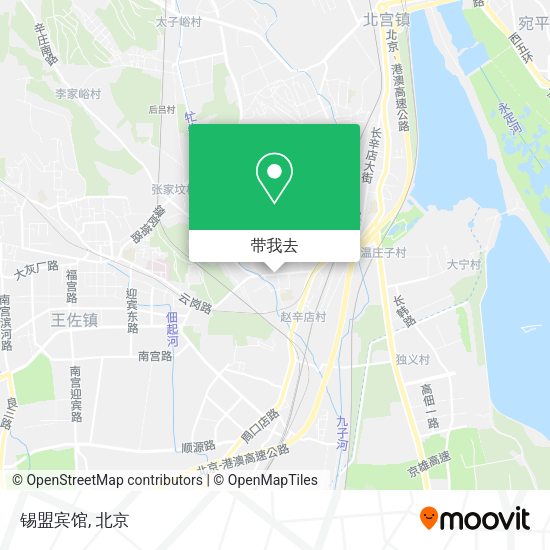 锡盟宾馆地图