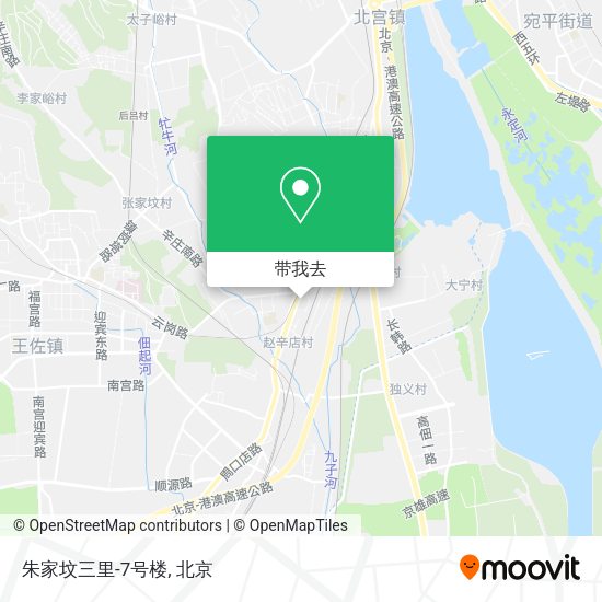 朱家坟三里-7号楼地图
