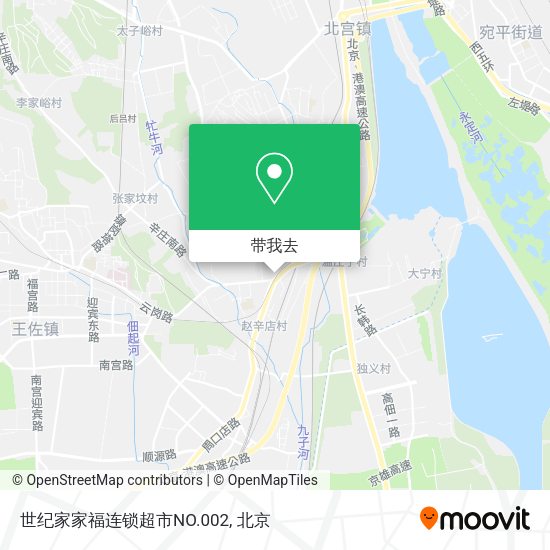 世纪家家福连锁超市NO.002地图