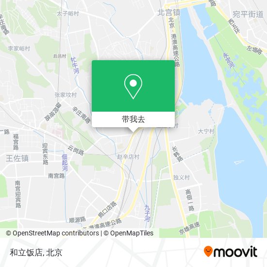 和立饭店地图