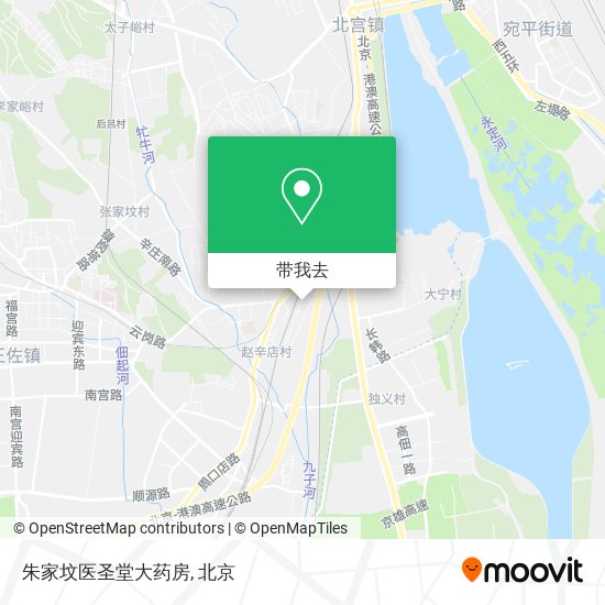 朱家坟医圣堂大药房地图
