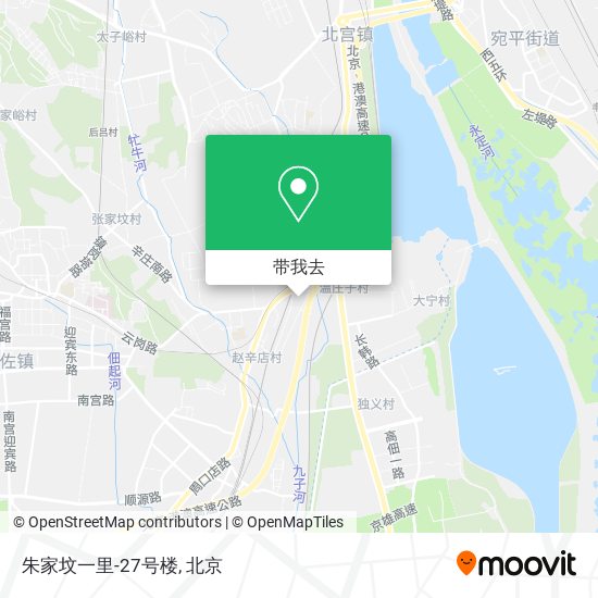 朱家坟一里-27号楼地图