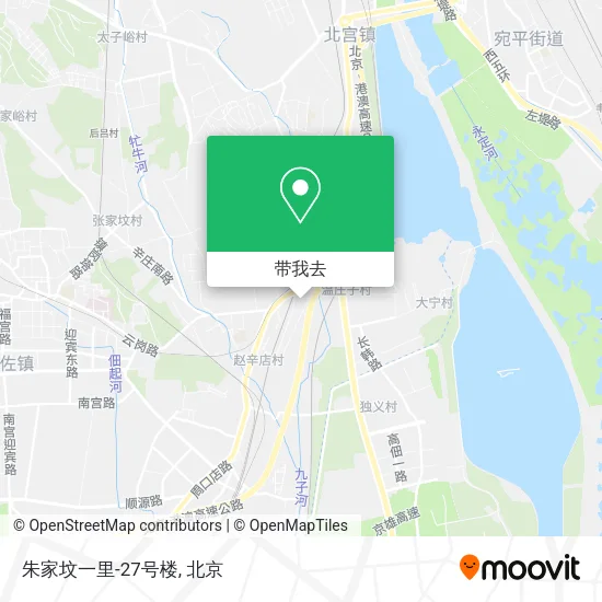 朱家坟一里-27号楼地图