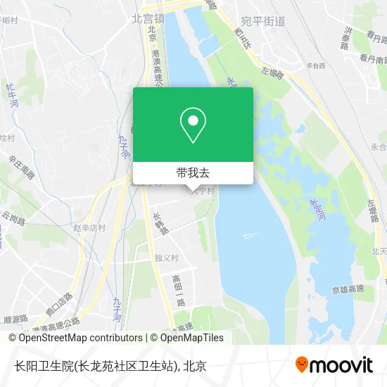 长阳卫生院(长龙苑社区卫生站)地图